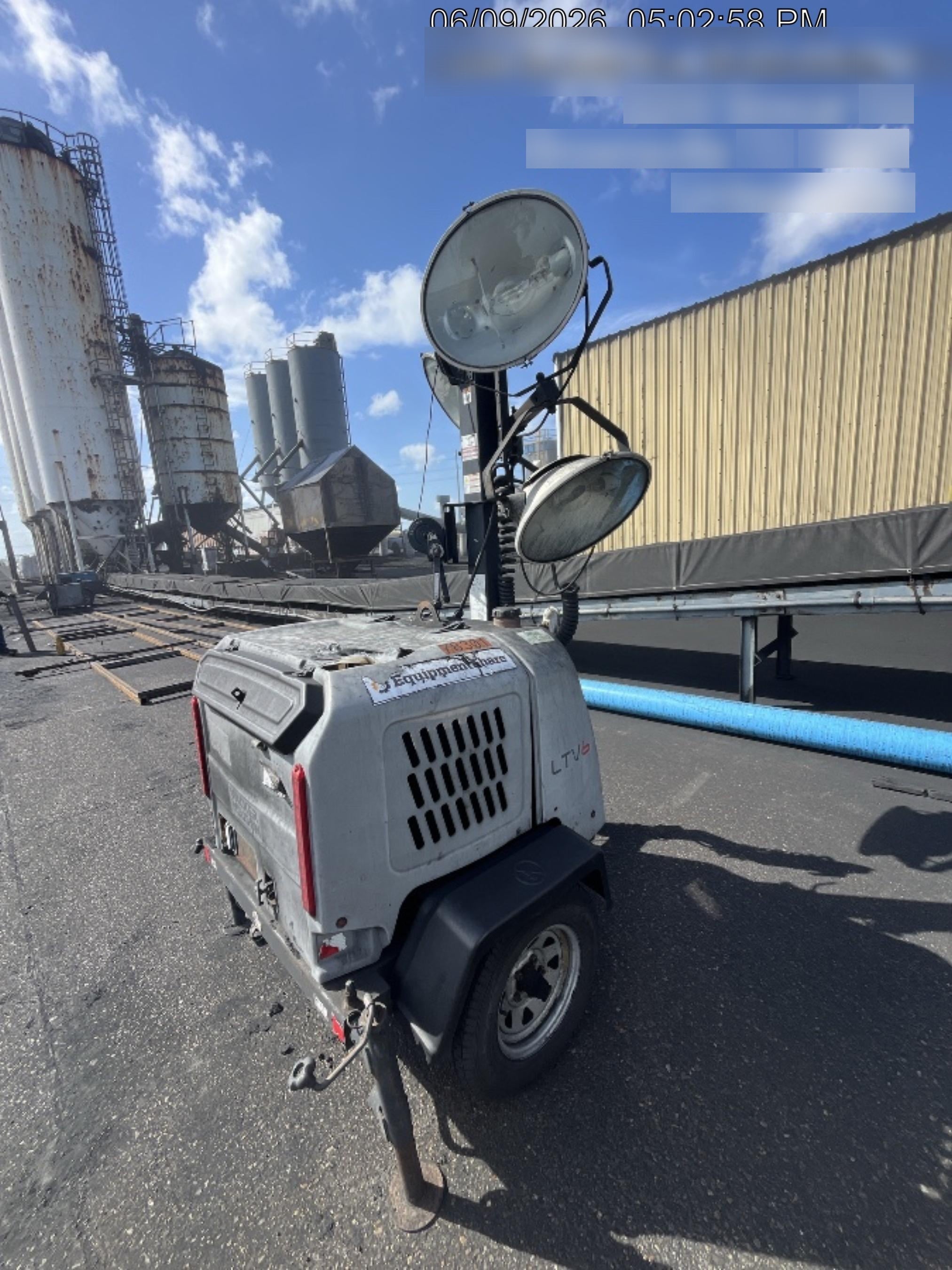 2020 Wacker Neuson LTV6L Standard Metal Halide Light Tower
