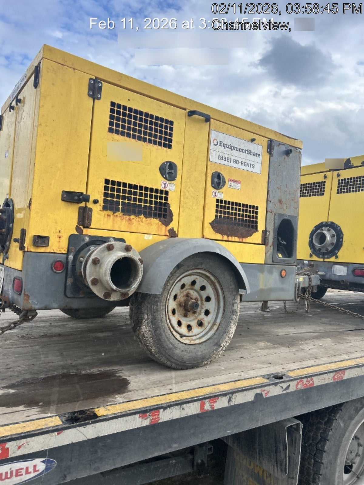 2020 ATLAS COPCO PAS 100 HF CS Enclosed