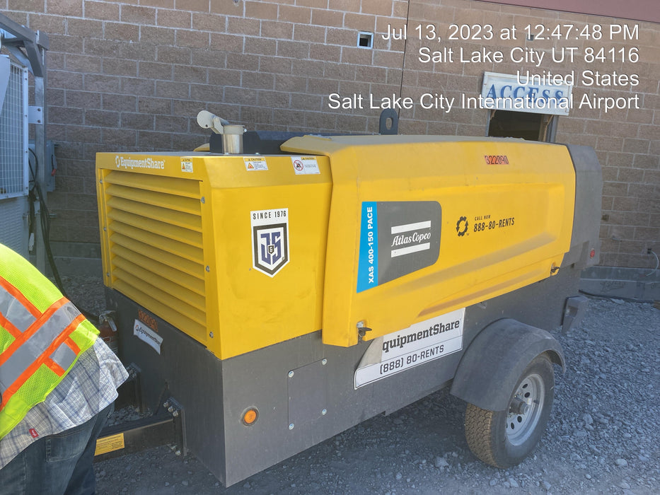 2023 ATLAS COPCO XAS 400-150 PACE