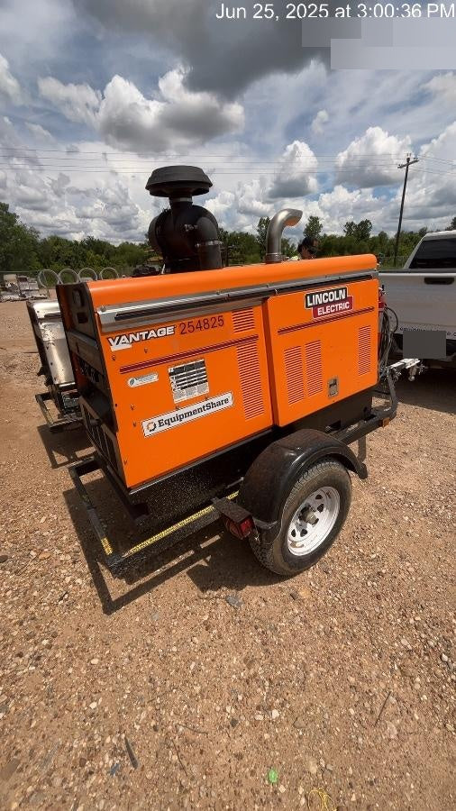 2022 Lincoln Electric Vantage 549X Crosslink Technology, Trailer Mounted, ES Decals, T3
