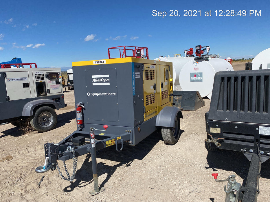 2021 ATLAS COPCO PAS 100 HF CS Enclosed