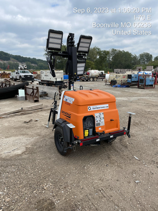 2023 Generac MLT2 Diesel, Flex Switch 120V Input, Powerzone Controller, (4) 320W LED Lights, 4kW Generator, 39.9 Gal Fuel Tank, 2" Ball, T3