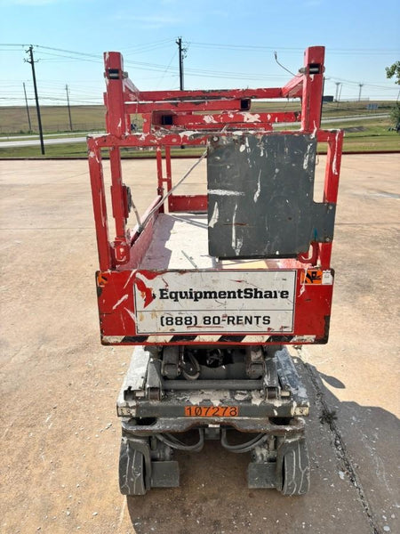 2020 Skyjack SJIII-3219 Solid NM Tires, Half height spring hinged entry gate, Dual Beacons, 800W Inverter