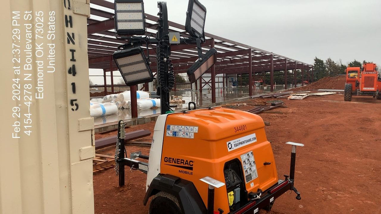 2023 Generac MLT2 Diesel, Flex Switch 120V Input, Powerzone Controller, (4) 320W LED Lights, 4kW Generator, 39.9 Gal Fuel Tank, 2" Ball, T3