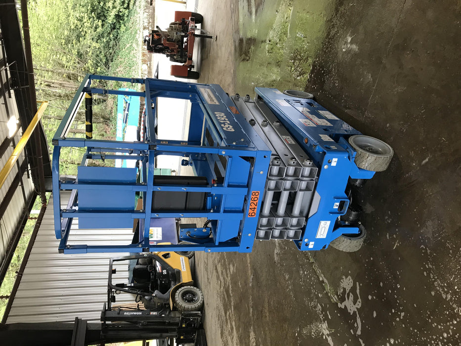 2020 Genie GS-1930 Solid Non Marking Tires, Beacon, Folding rails with half height swing gate, 800W Inverter