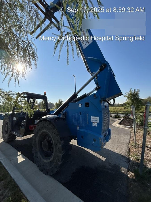 2019 Genie GTH-1056 Canopy, Solid RT Tires, LED Work Lights, Beacon 60" QA Carriage, 60" Forks