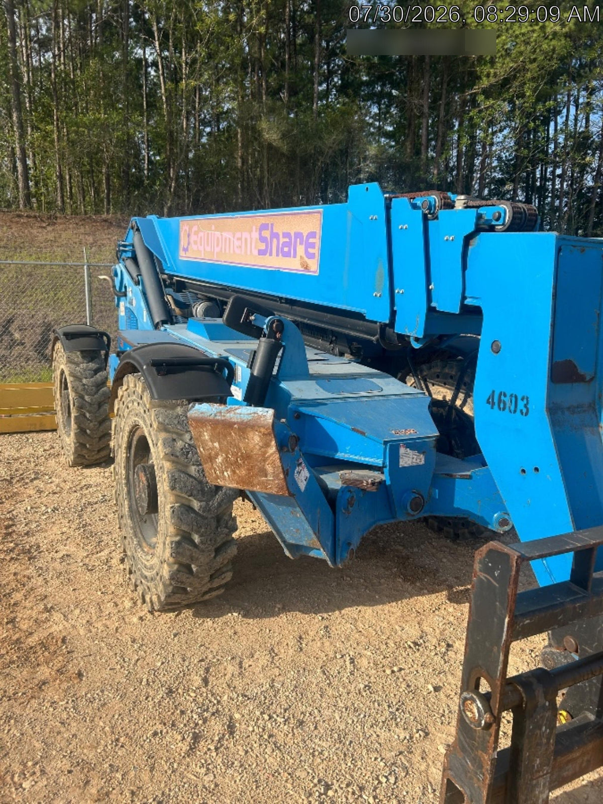2017 Genie GTH-1056 Genie GTH1056, Solid Tires, 60" carriage, Light Kit, Open ROPS