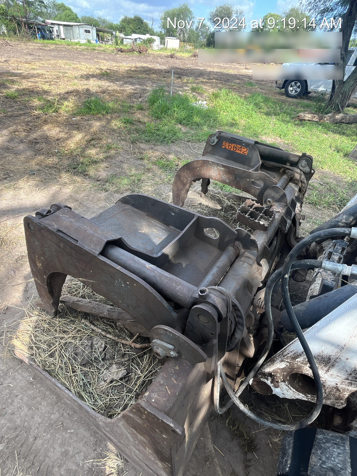 2018 PALADIN 76" Scrap Grapple Bucket - Paladin