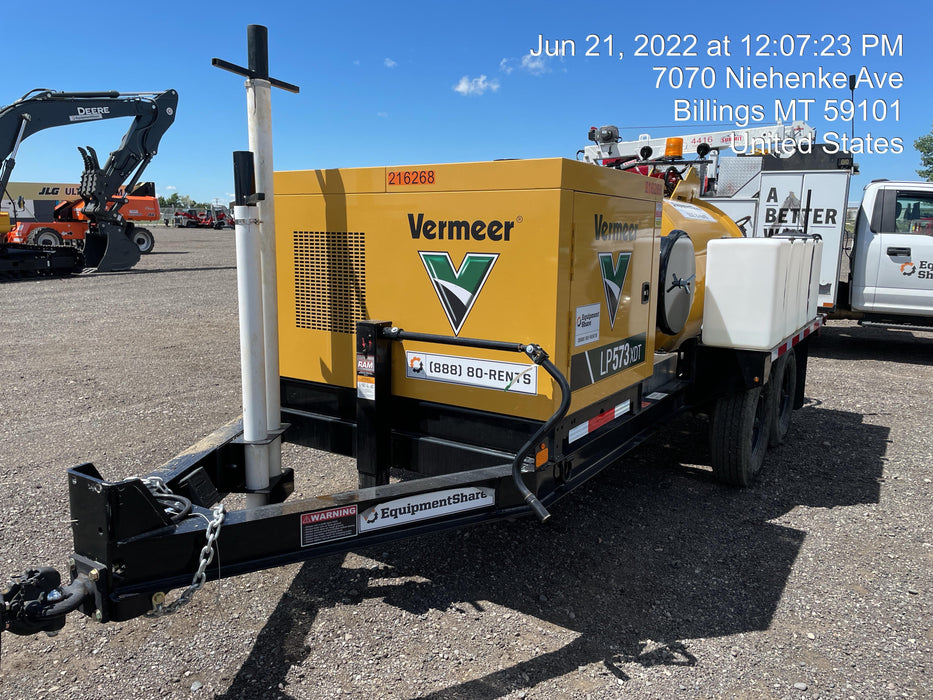 2022 Vac-Tron LP573XDT T4 Koehler Diesel Engine, 500 Gallon Debris Tank, x2 100 Gallon Water Tanks