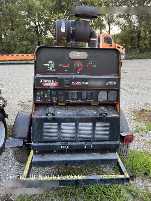 2021 Lincoln Electric Vantage 549X Ready Pak 3, ORANGE (includes trailer, cable rack, fender light kit)