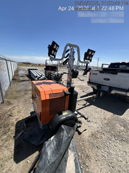 2024 Wanco WLTT-4MM4K Diesel, Deep Sea Controller, Shore Power Plug, Auto Start, (4) 350W LED Floodlights, 4kW Generator, 60 Gal Fuel Tank, 2" Ball, T3