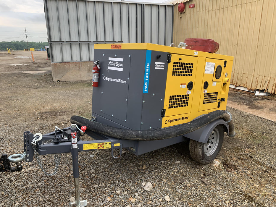 2021 ATLAS COPCO PAS 100 HF CS Enclosed