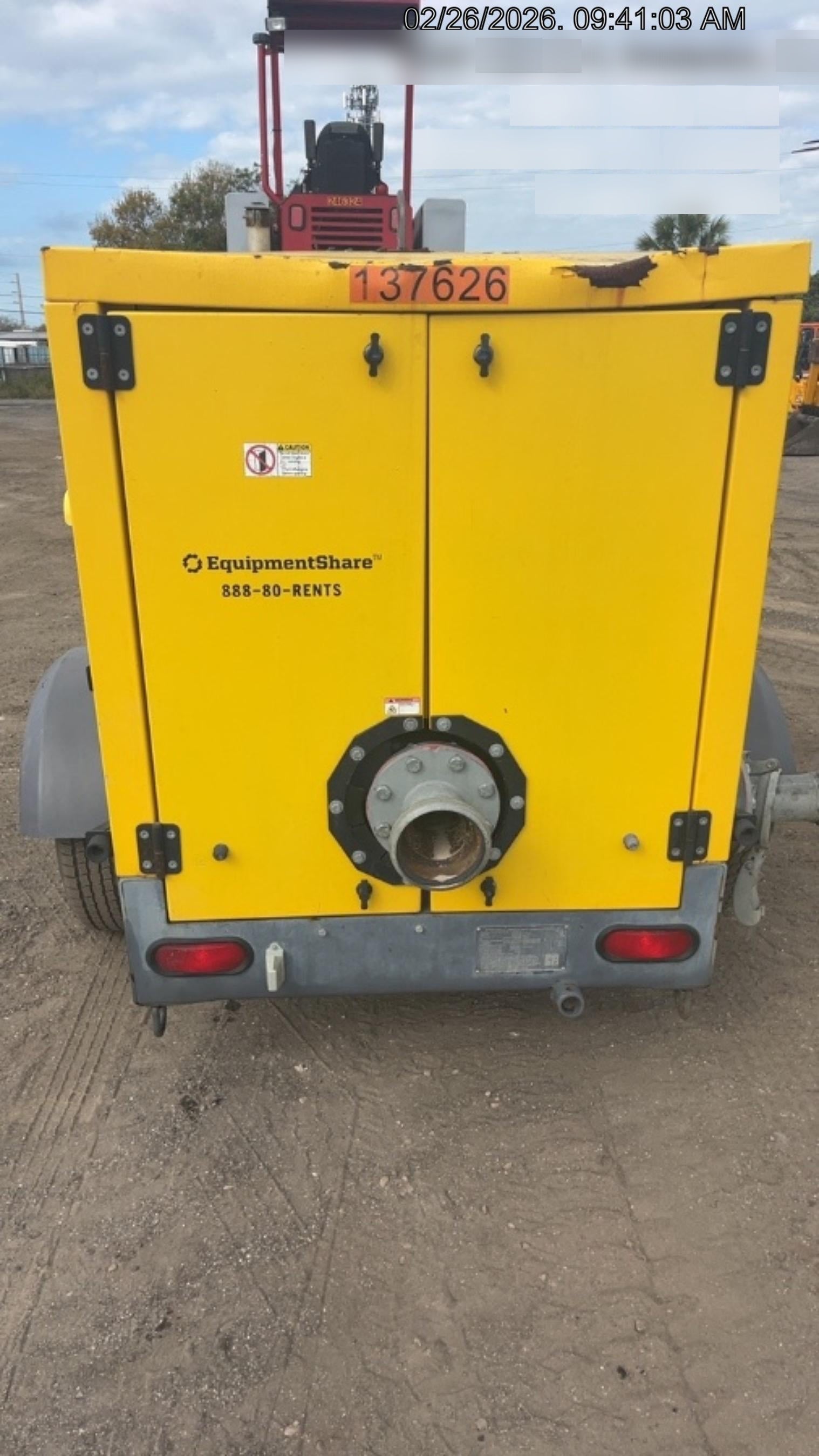 2021 ATLAS COPCO PAS 100 HF CS Enclosed