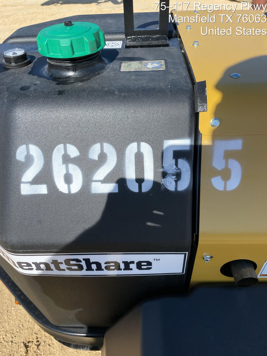 2022 Allmand NLV3GR (4) LED Light Fixture 350W, 23' Vertical Mast, 3kW Prime, Towable, ES Decals, T3