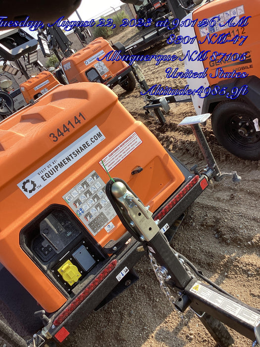 2023 Generac MLT2 Diesel, Flex Switch 120V Input, Powerzone Controller, (4) 320W LED Lights, 4kW Generator, 39.9 Gal Fuel Tank, 2" Ball, T3