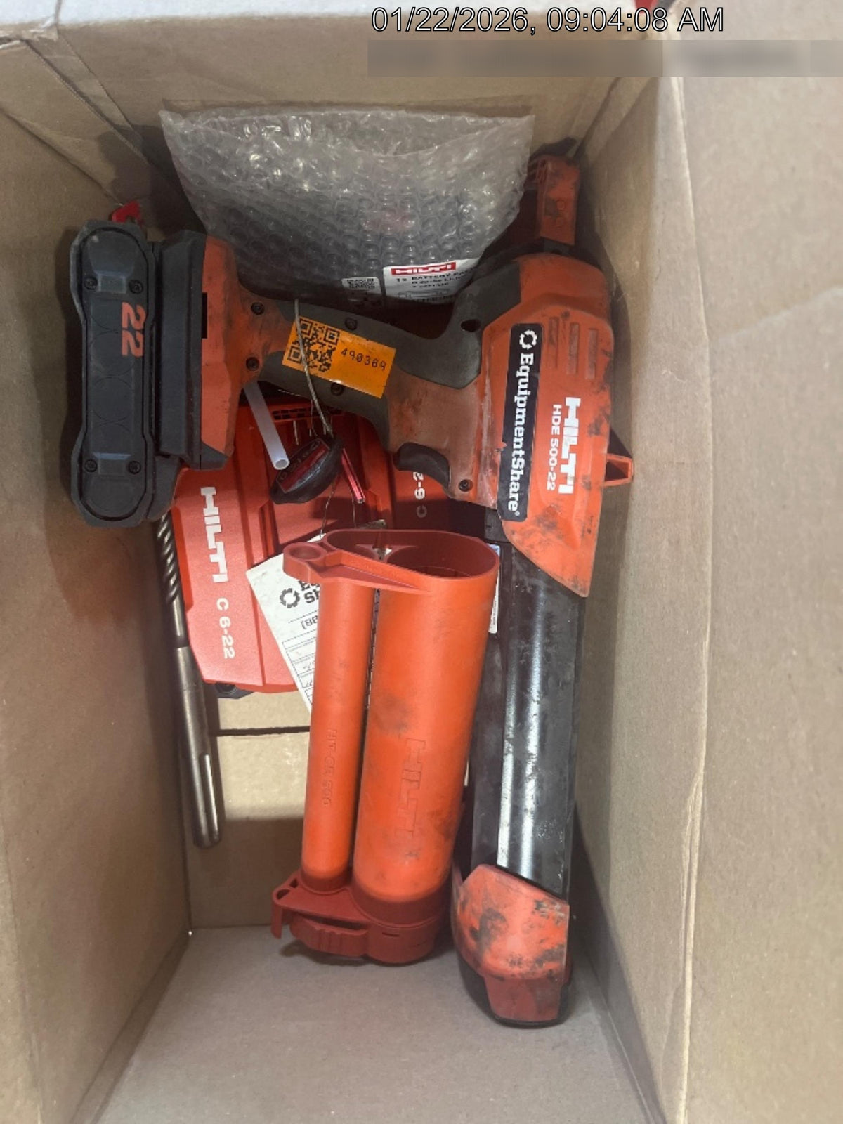 2025 HILTI HDE 500-22