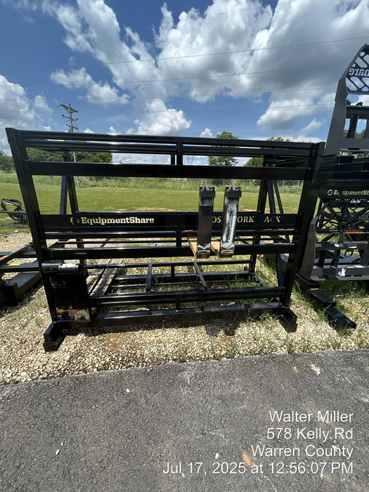 2025 FLUID POWER SUPPORT Loose Fork Rack