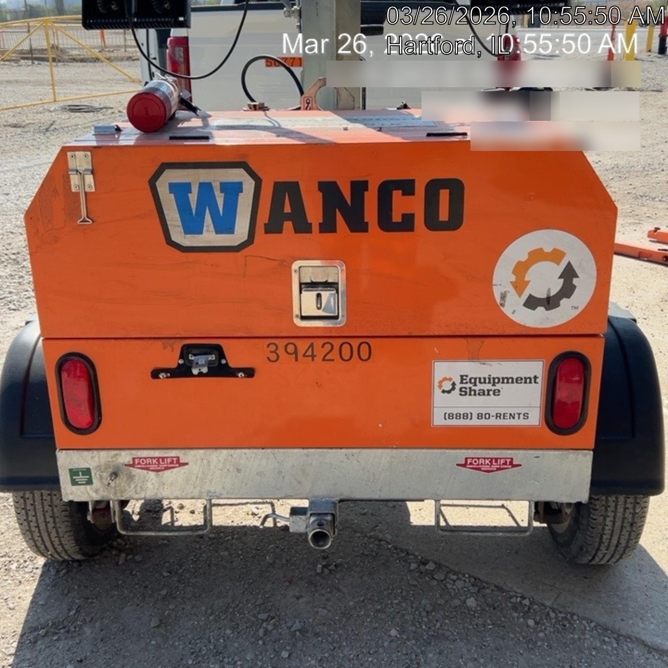 2024 Wanco WLTT-4MM4K Diesel, Deep Sea Controller, Shore Power Plug, Auto Start, (4) 350W LED Floodlights, 4kW Generator, 60 Gal Fuel Tank, 2" Ball, T3