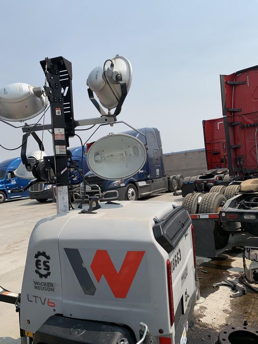 2018 Wacker Neuson LTV6L-MH Wacker Neuson LTV6L Mobile Light Tower w/Fuel Level Sensor Installed