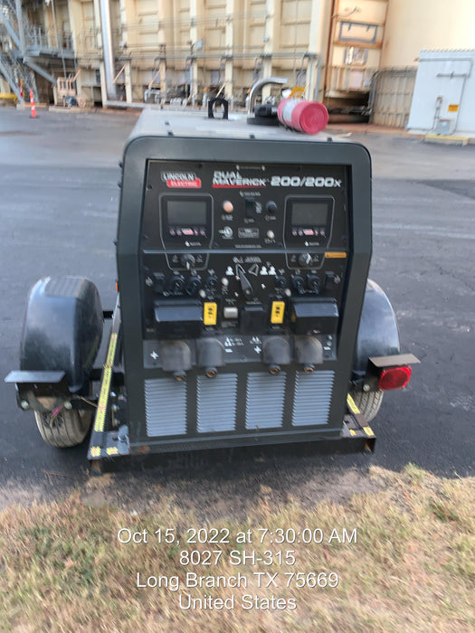 2021 Lincoln Electric Dual Maverick 200/200X Ready Pak 3 (includes trailer, cable rack, fender light kit)