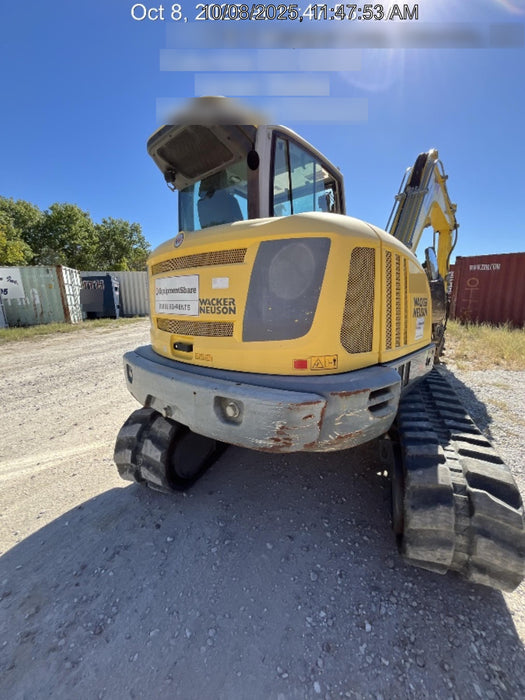 Wacker Neuson ET90 Cab, Long Dipperstick, Track, Bucket