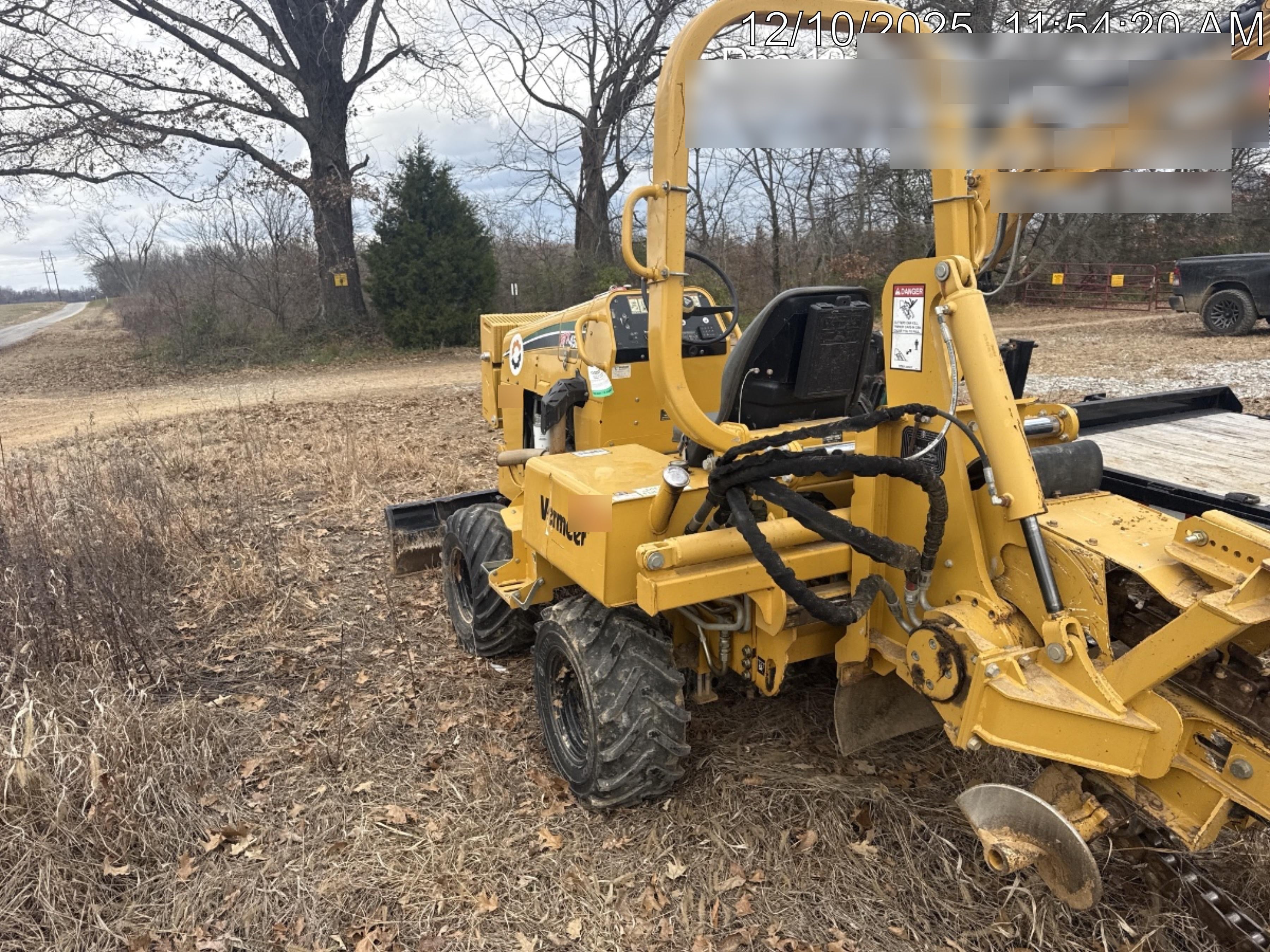 2019 VERMEER RTX450