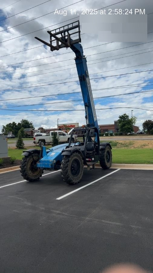 2019 Genie GTH-636 Canopy, Solid RT Tires, LED Work Lights, Beacon 60" QA Carriage, 48" Forks