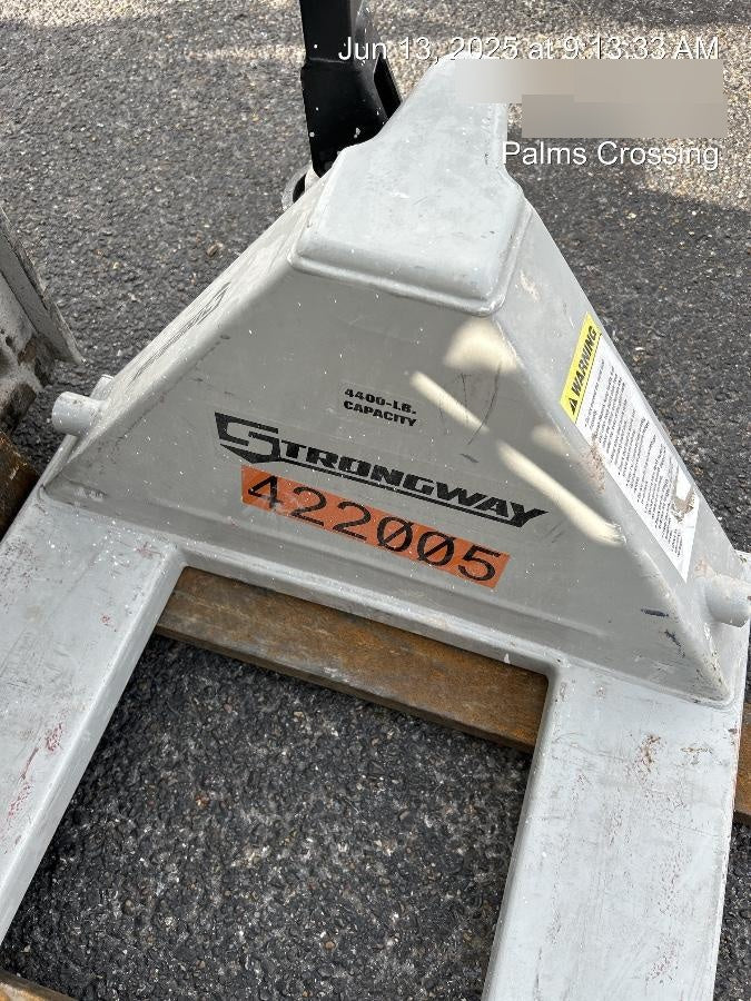 2022 STRONGWAY 4400 lb Pallet Jack