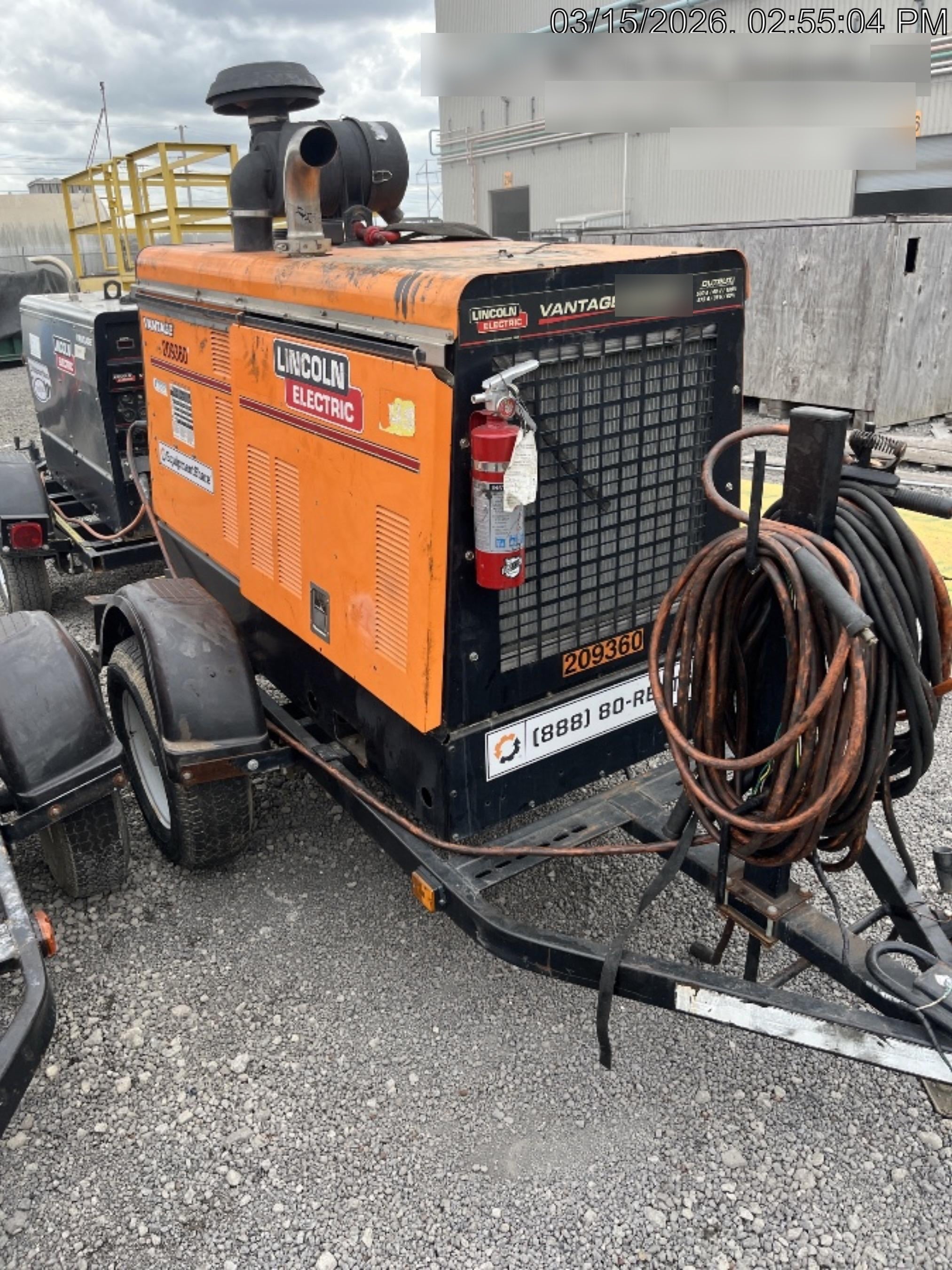 2022 Lincoln Electric Vantage 549X VANTAGE 549X READY-PAK 3