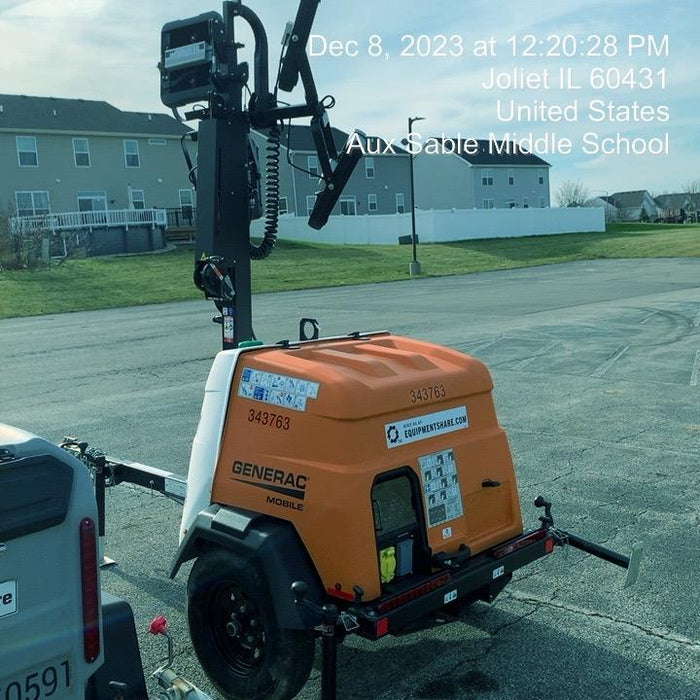 2023 Generac MLT2 Diesel, Flex Switch 120V Input, Powerzone Controller, (4) 320W LED Lights, 4kW Generator, 39.9 Gal Fuel Tank, 2" Ball, T3