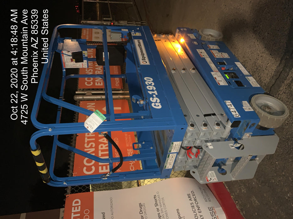 2020 Genie GS-1930 Standard Machine