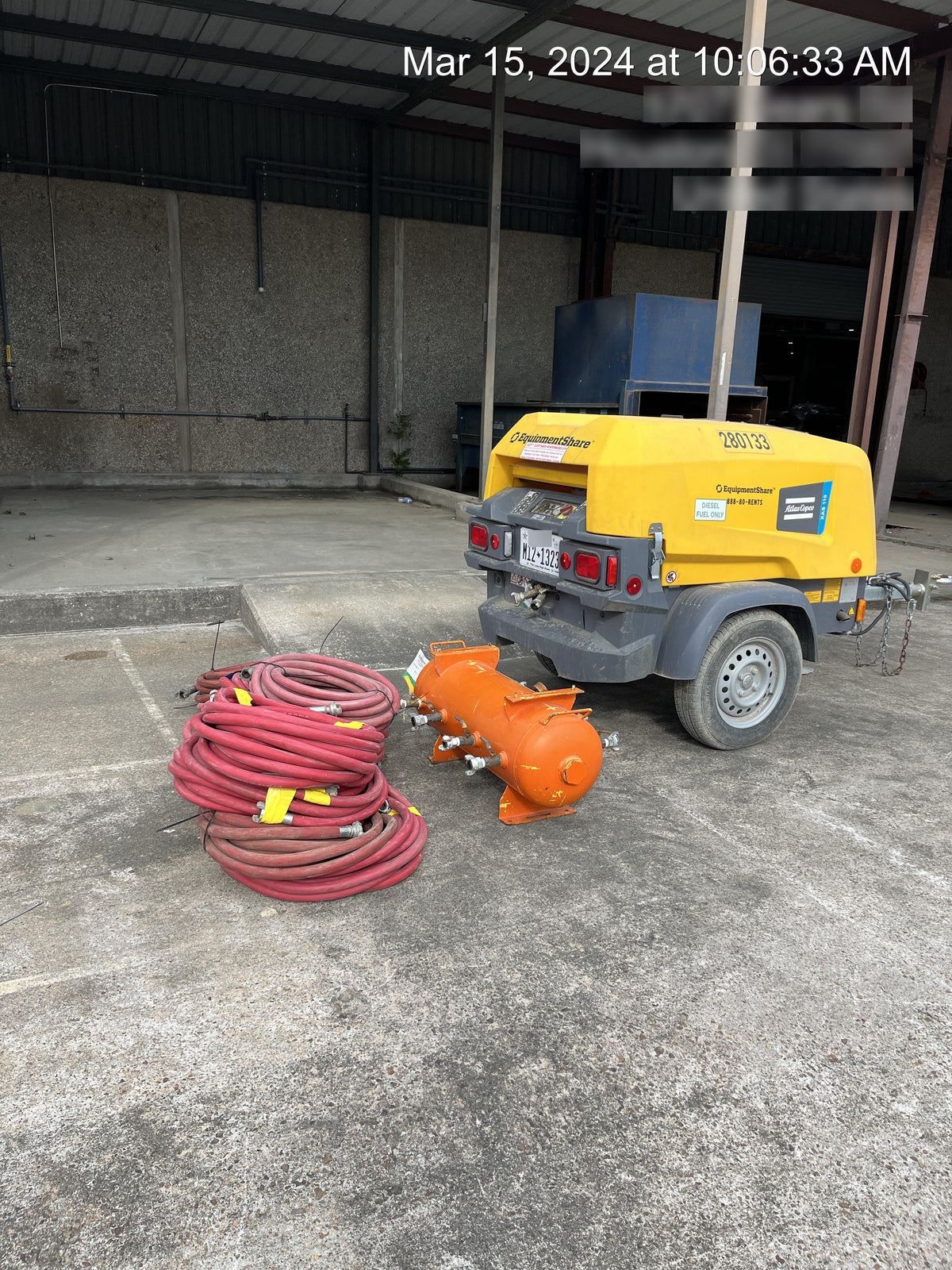 2021 MICHIGAN PNEUMATIC HV-15G-8P