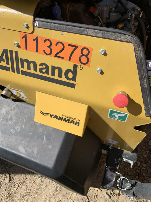 2020 Allmand NLV3GR (4) LED Light Fixture 350W, 23' Vertical Mast, 3kW Prime, Towable, Deep Sea L401, Leveling Jacks, Yanmar T4F 5.8hp