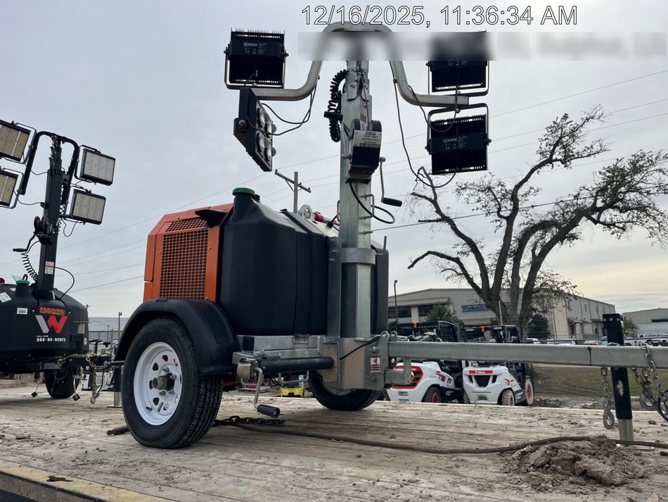 2024 Wanco WLTT-4MM4K Diesel, Deep Sea Controller, Shore Power Plug, Auto Start, (4) 350W LED Floodlights, 4kW Generator, 60 Gal Fuel Tank, 2" Ball, T3