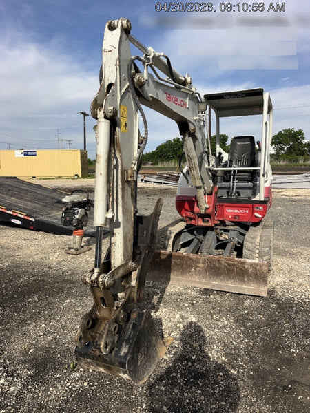2020 Takeuchi TB235-2R Canopy, Rubber Tracks, Manual TAG QC