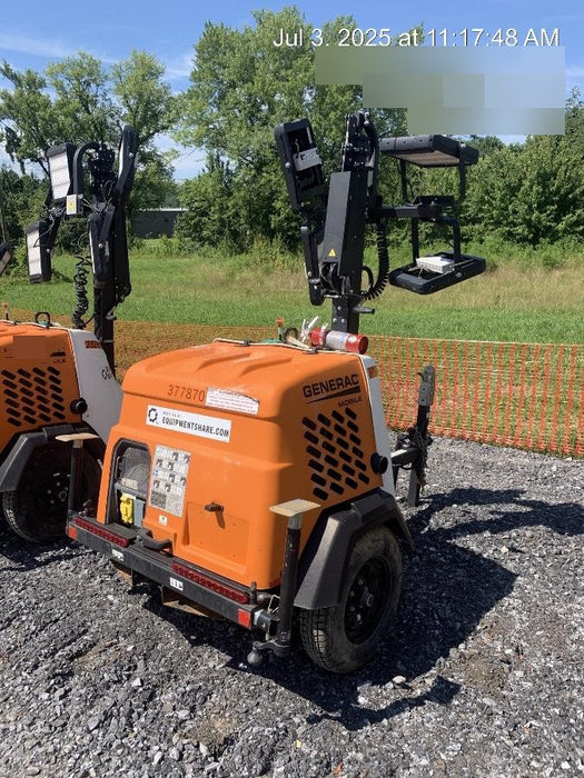 2023 Generac MLT2 Diesel, Flex Switch 120V Input, Powerzone Controller, 
(4) 320W LED Lights, 4kW Generator, 39.9 Gal Fuel Tank, 2" Ball, T3