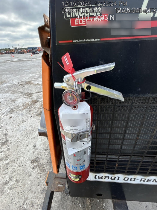 2022 Lincoln Electric LE400 Kubota V1505, Trlr, Cable Rack, Light Kit, ES Decals, T3