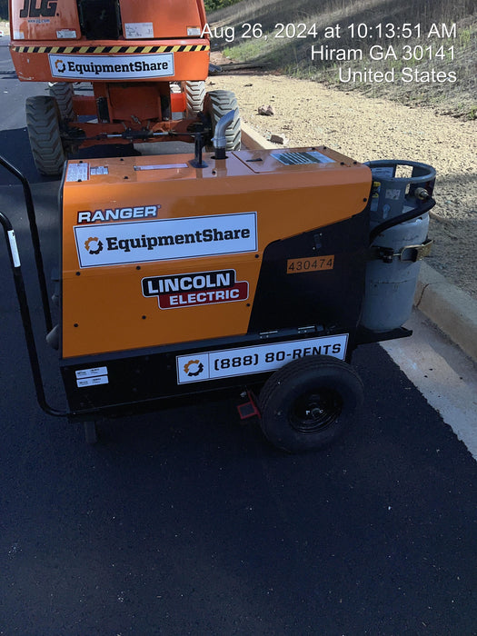 2024 Lincoln Electric Ranger 305 LPG Ranger 305 LPG (KOHLER) ONEPAK K5448-1 ES Orange