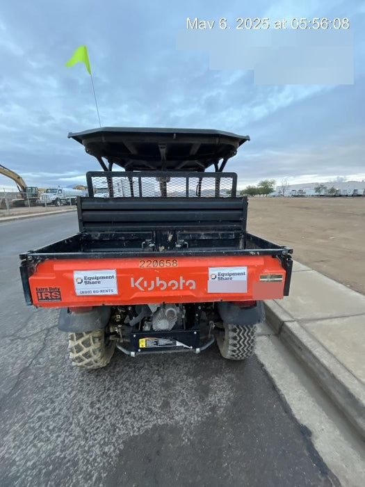 2022 Kubota RTV-X1140W-H Plastic Canopy, Windshield Acrylic Clear, LED Strobe Light, Wire Harness Kit, Back up Alarm