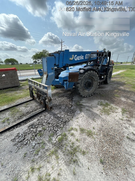 2017 Genie GTH-1056 Solid Tires, 60" carriage, Light Kit, Open ROPS, Flashing Beacon