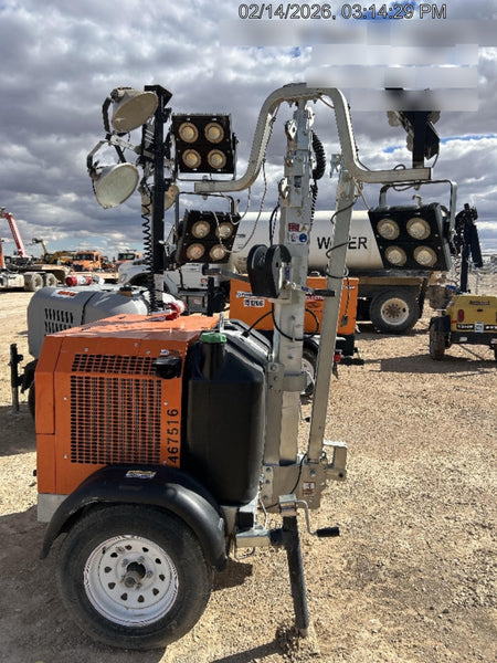2024 Wanco WLTT-4MM4K Diesel, Deep Sea Controller, Shore Power Plug, Auto Start, (4) 350W LED Floodlights, 4kW Generator, 60 Gal Fuel Tank, 2" Ball, T3