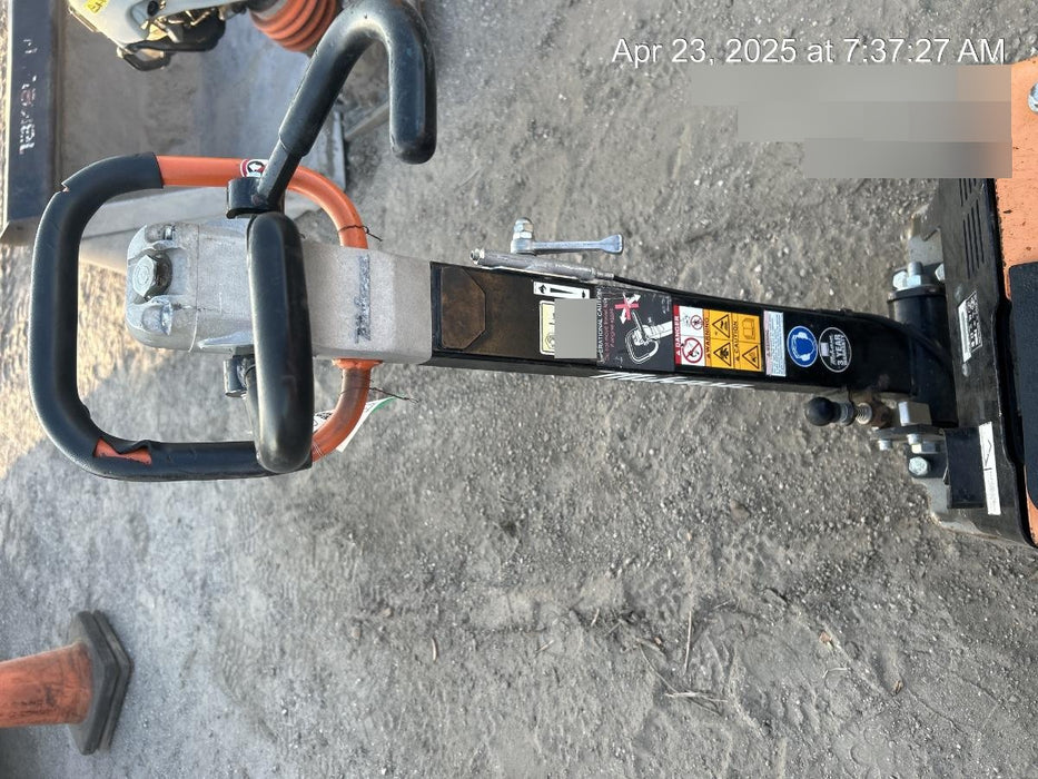 2023 Multiquip MVH158 Honda GX200, 17" Plate, Gas