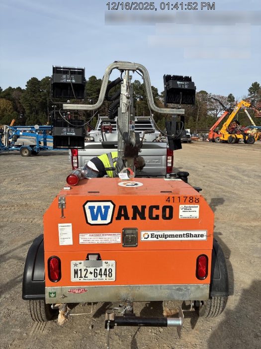 2024 Wanco WLTT-4MM4K Diesel, Deep Sea Controller, Shore Power Plug, Auto Start, (4) 350W LED Floodlights, 4kW Generator, 60 Gal Fuel Tank, 2" Ball, T3