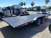 2024 TEXAS PRIDE TRAILERS 21' Lowboy Gravity Tilt Bed 14K Bumper Pull Trailer