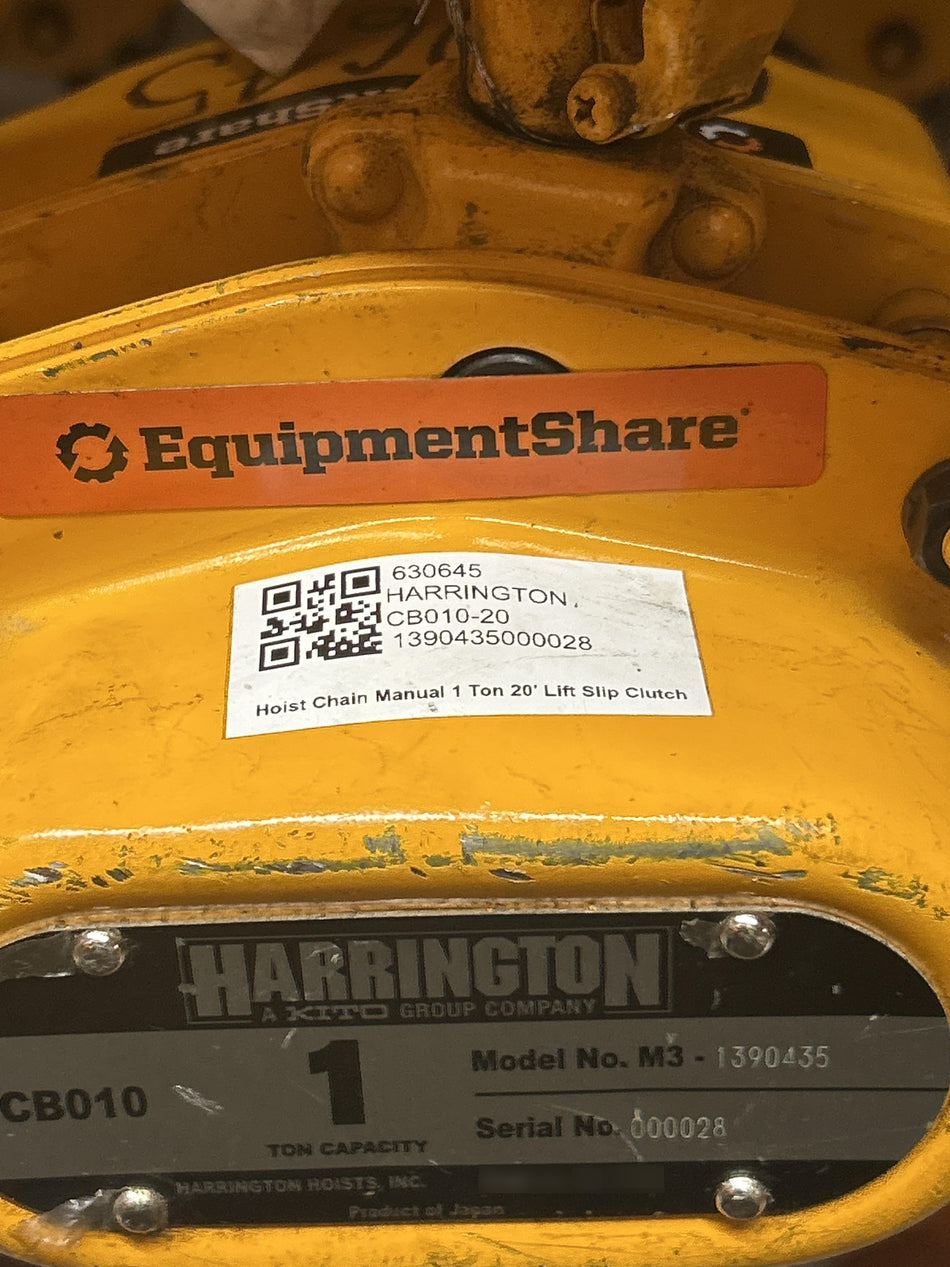 2026 HARRINGTON CB010-20