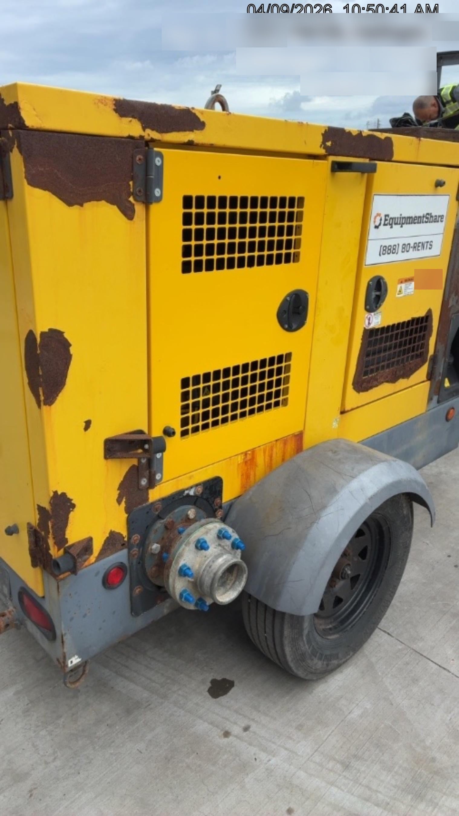 2020 ATLAS COPCO PAS 100 HF CS Enclosed