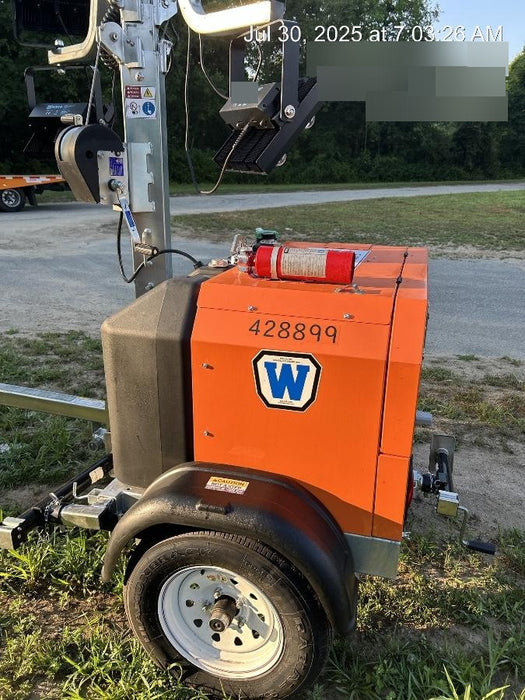2024 Wanco WLTT-4MM4K Diesel, Deep Sea Controller, Shore Power Plug, Auto Start, (4) 350W LED Floodlights, 4kW Generator, 60 Gal Fuel Tank, 2" Ball, T3