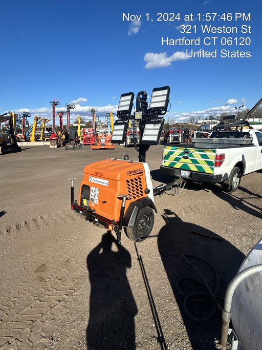 2023 Generac MLT2 Diesel, Flex Switch 120V Input, Powerzone Controller, (4) 320W LED Lights, 4kW Generator, 39.9 Gal Fuel Tank, 2" Ball, T3