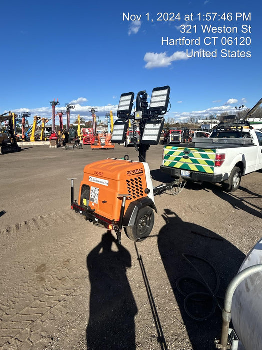 2023 Generac MLT2 Diesel, Flex Switch 120V Input, Powerzone Controller, (4) 320W LED Lights, 4kW Generator, 39.9 Gal Fuel Tank, 2" Ball, T3