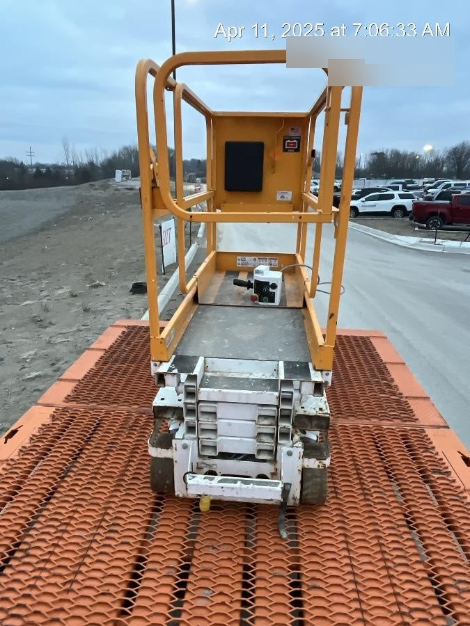Custom Equipment HB-1430 <ul>
 <li>Hy-Brid Scissor Lift</li>
  <li>Platform capacity up to 670 lbs.</li>
  <li>Working height up to 20 ft</li>
  <li>Weighs under 1,700 lbs.</li>
  <li>Non-marking wheels </li>
</ul>